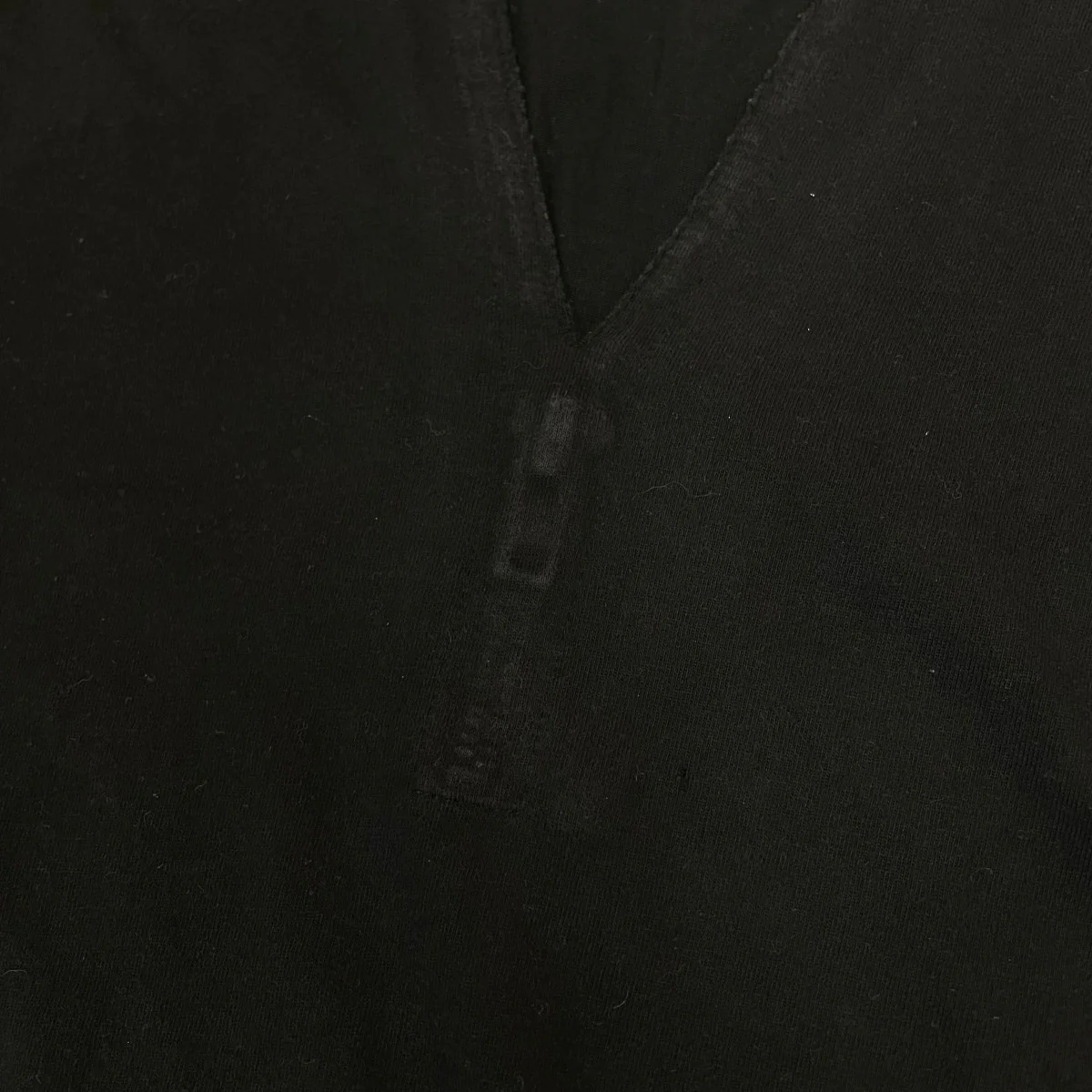 無地 Vネック ヘンリーネック 半袖Tシャツ コットンTシャツ - Image 9