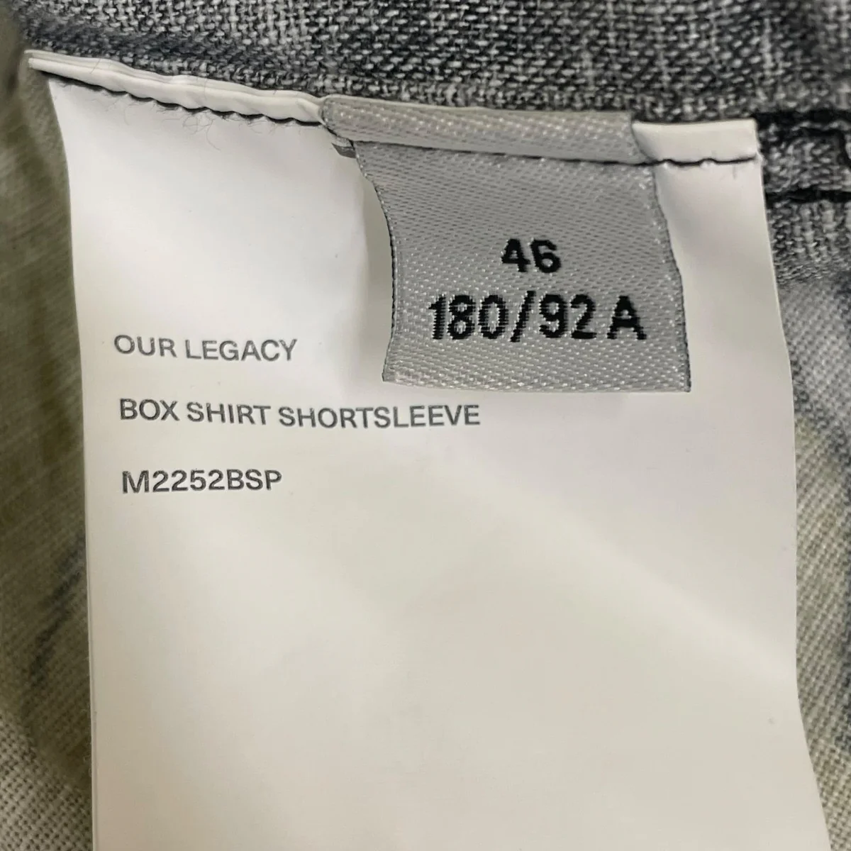 Box Shirt Short Sleeve半袖シャツM2252BSP - Image 5