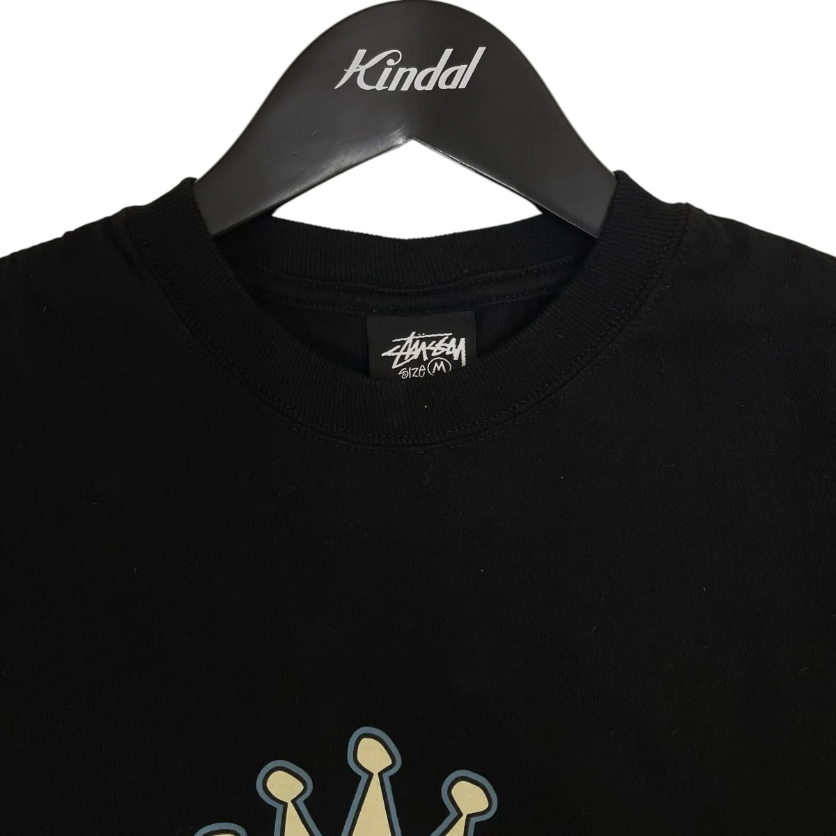 King Crown Tee王冠ロゴ プリント 半袖Tシャツ コットンTシャツ - Image 3