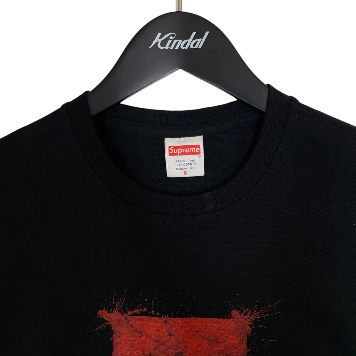 ボックスロゴTシャツ プリント 半袖Tシャツ コットンTシャツ - Image 3