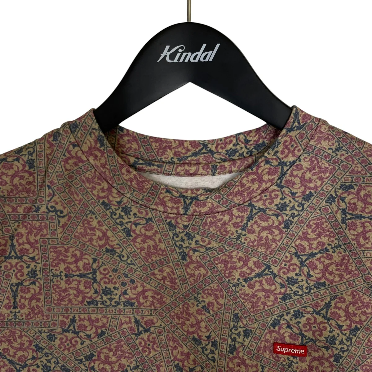 Small Box Tee総柄 プリント 半袖Tシャツ コットンTシャツ - Image 3