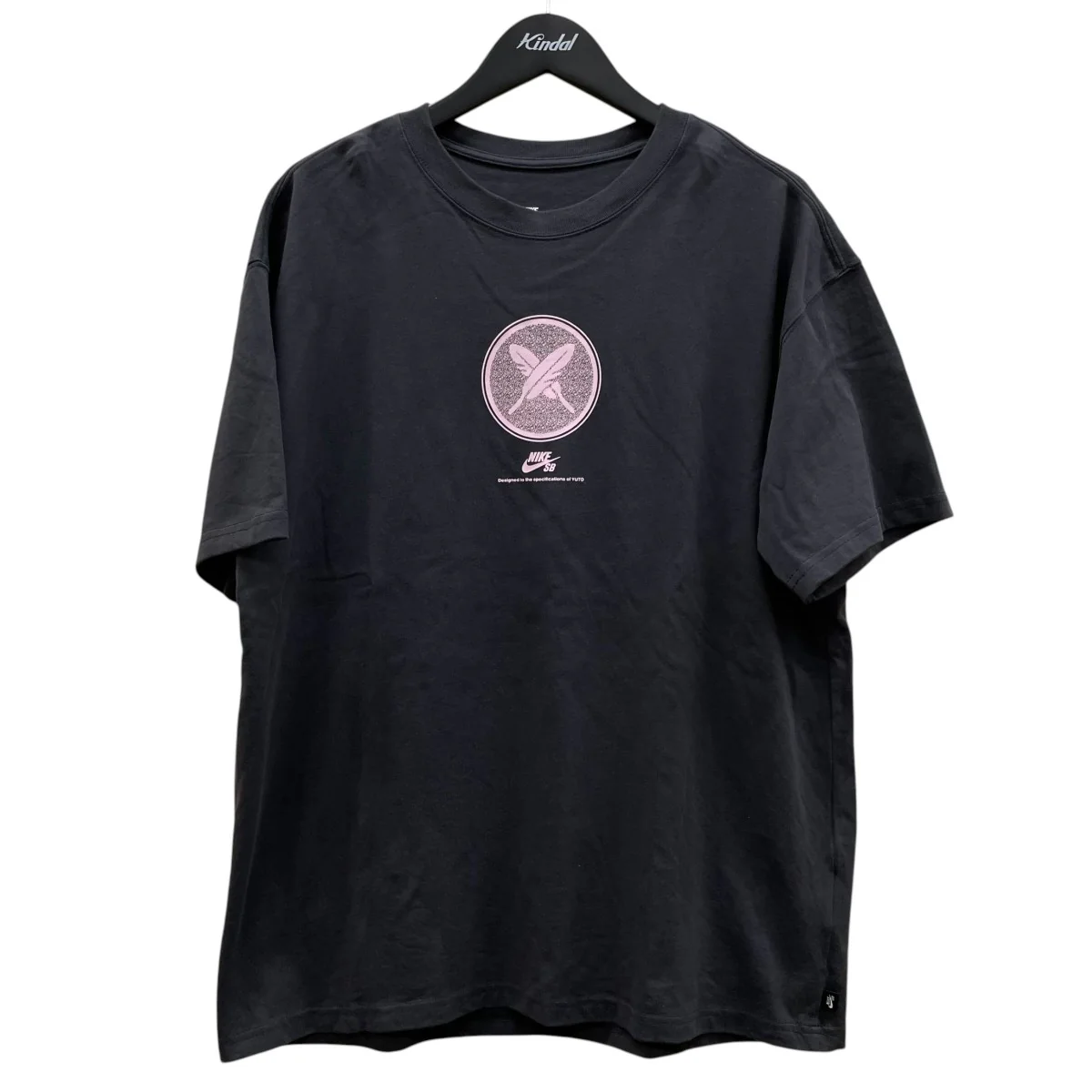 Yuto Horigome Skateboard Tee Anthracite堀米雄斗コラボ 半袖Tシャツ コットンTシャツFN0670-060