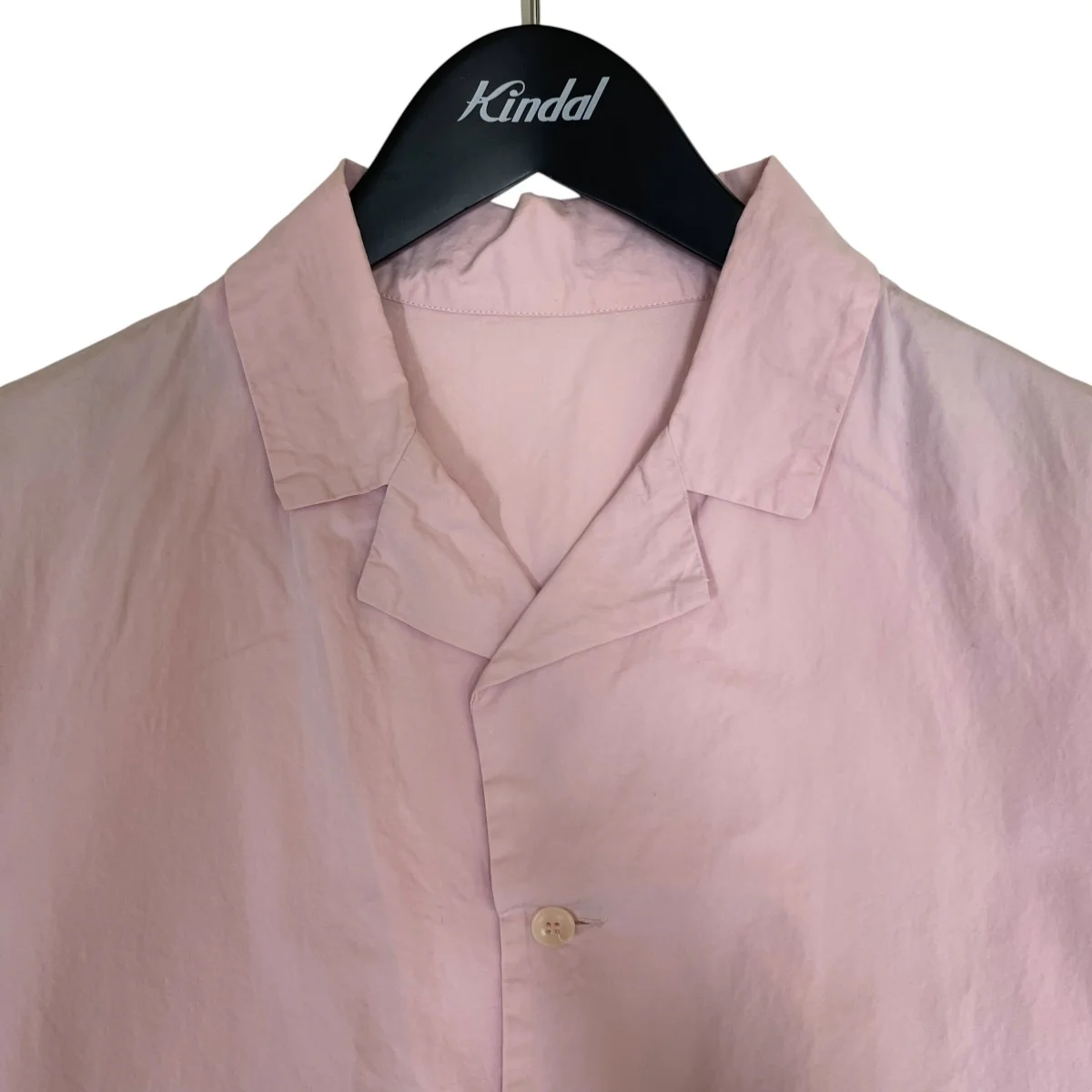 BOWLING SHIRT無地 オープンカラー 半袖シャツ コットンシャツ20HC284 - Image 3