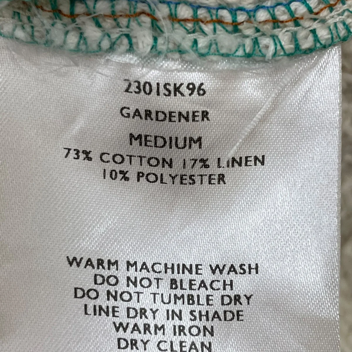 GARDENER STRIPE RASCHELハーフパンツ230ISK96 - Image 5