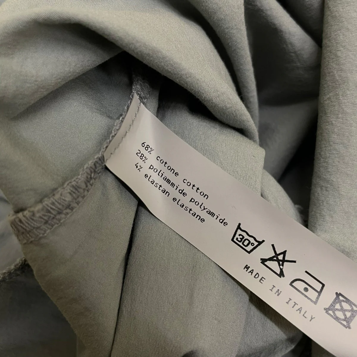 DRESS TSL BELT ベルト欠品無地 七分袖ワンピース ロングワンピース - Image 5
