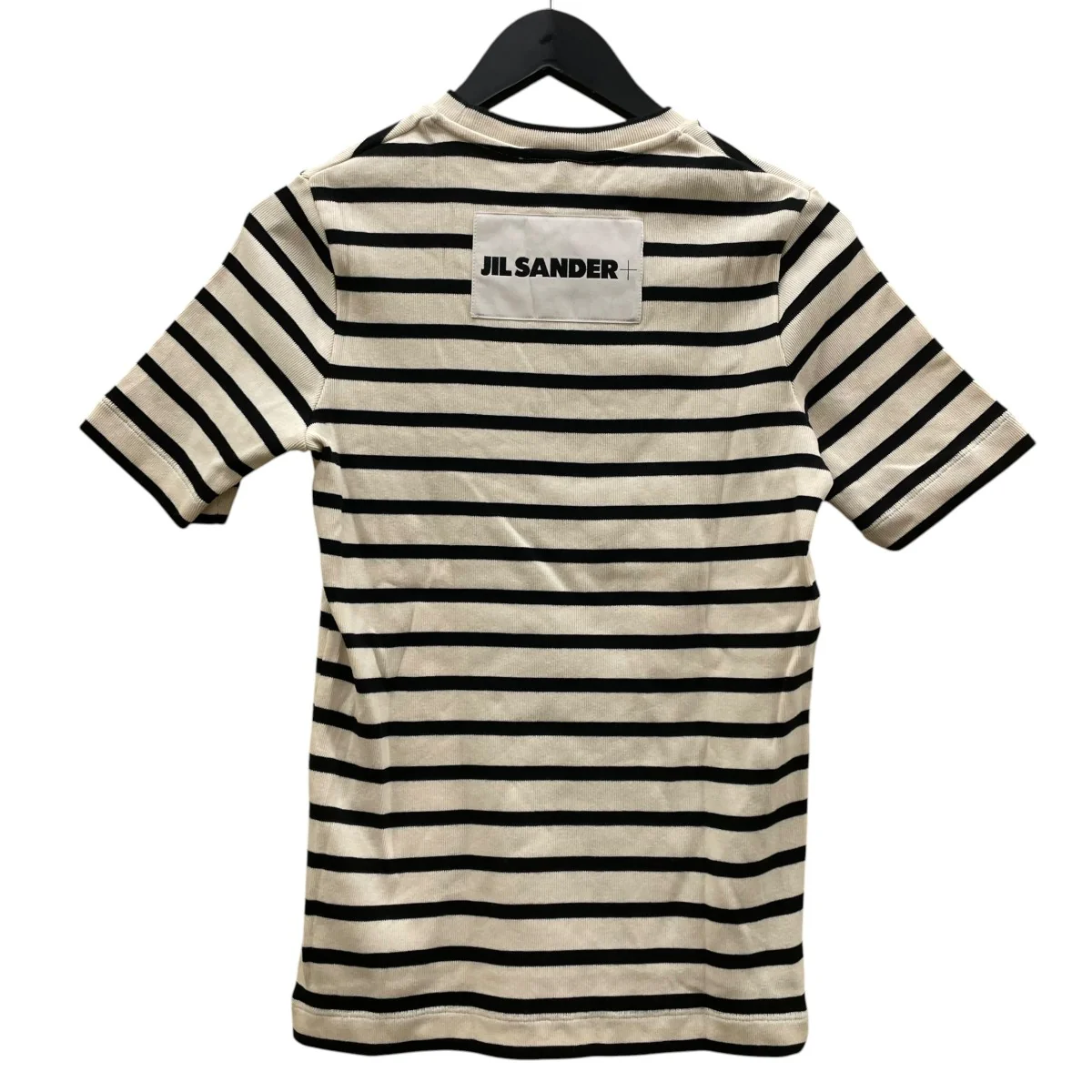バックロゴ ワッペン ボーダーTシャツ コットンTシャツJ40GC0111 - Image 2