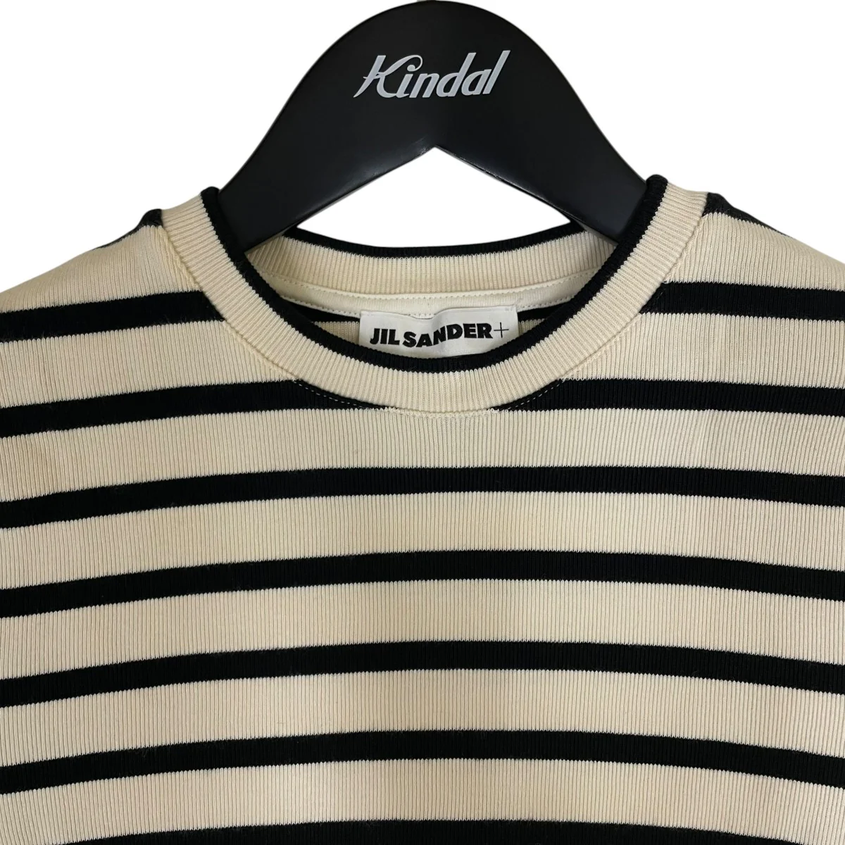 バックロゴ ワッペン ボーダーTシャツ コットンTシャツJ40GC0111 - Image 3