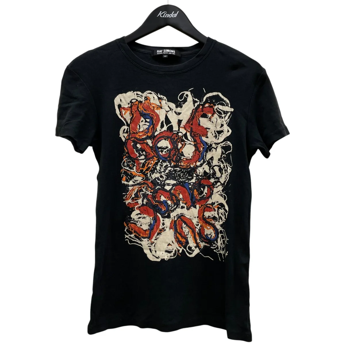 fire boiled teeグラフィック プリント 半袖Tシャツ コットンTシャツ