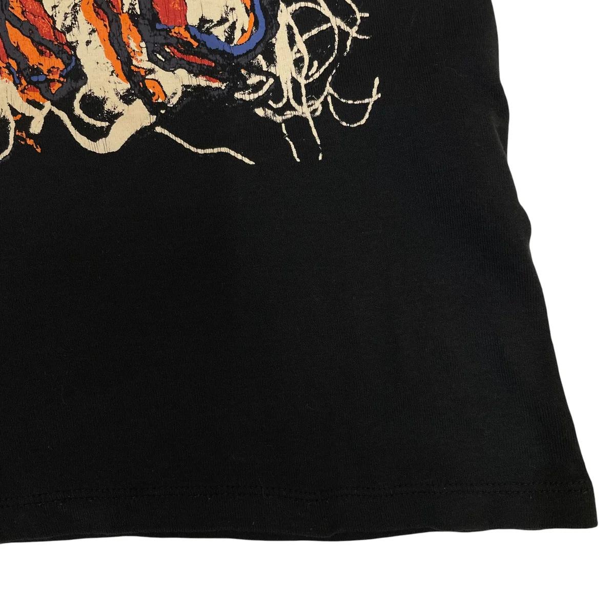fire boiled teeグラフィック プリント 半袖Tシャツ コットンTシャツ - Image 4