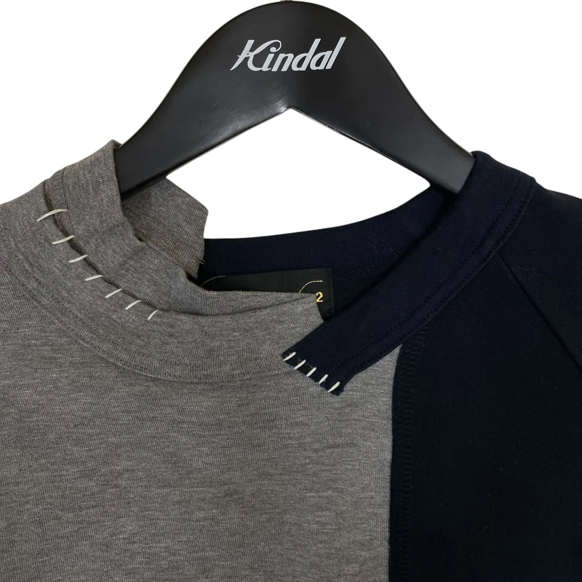 21SS切替 再構築 半袖Tシャツ コットンTシャツ21SCM T04203 - Image 3
