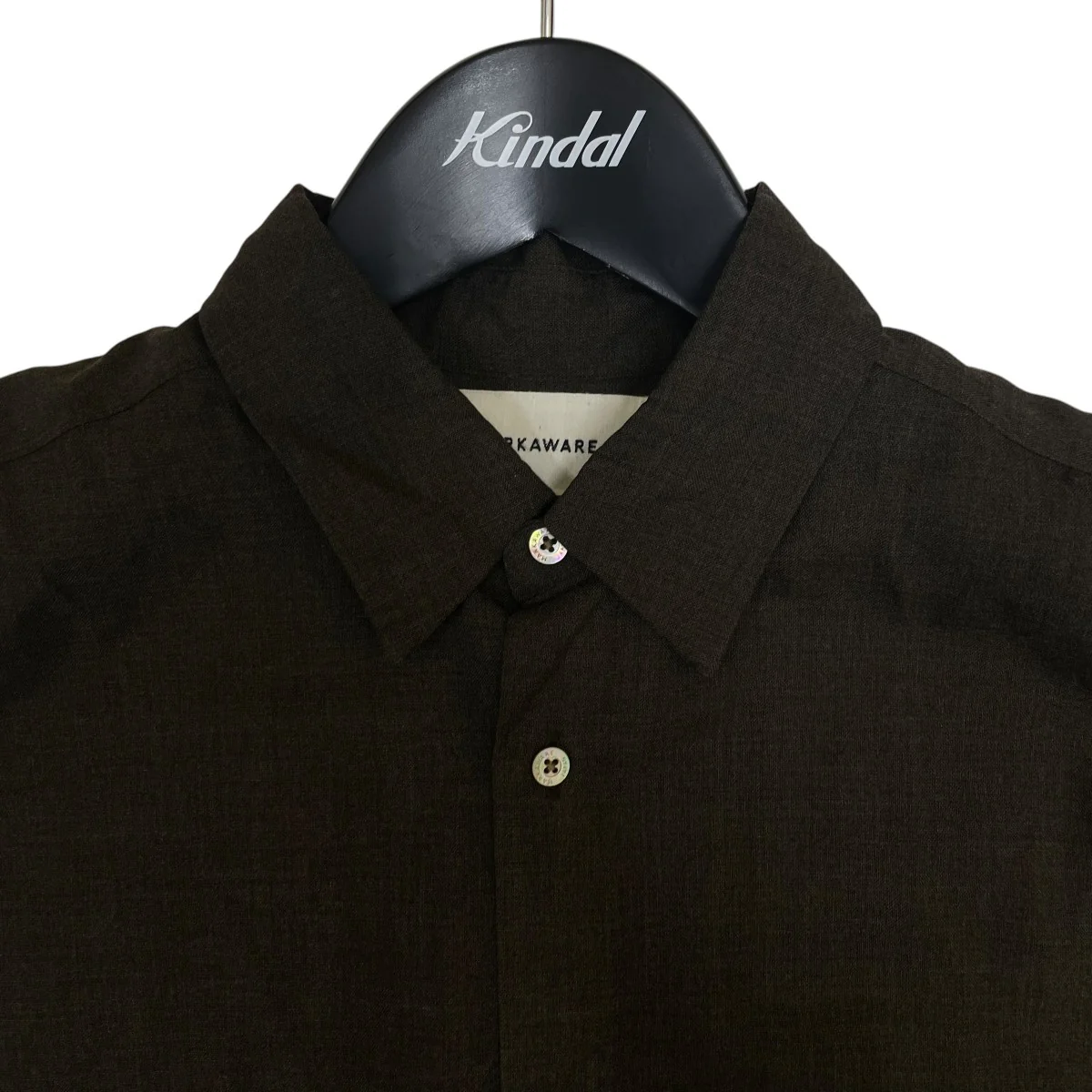 UTILITY COMFORT SHIRTS半袖シャツ ウールシャツA19B 05SH01B - Image 3