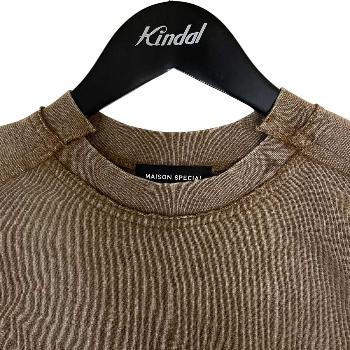 Docking Crash Short T-shirt切替 短丈 半袖Tシャツ コットンTシャツ21251416006 - Image 3