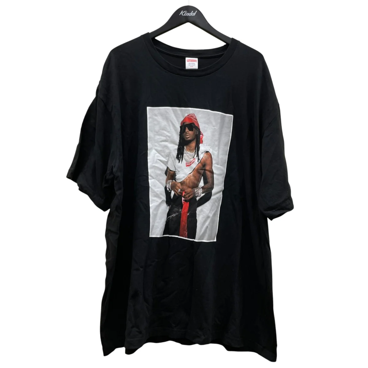 Playboi Carti Teeプリント オーバーサイズ 半袖Tシャツ コットンTシャツ