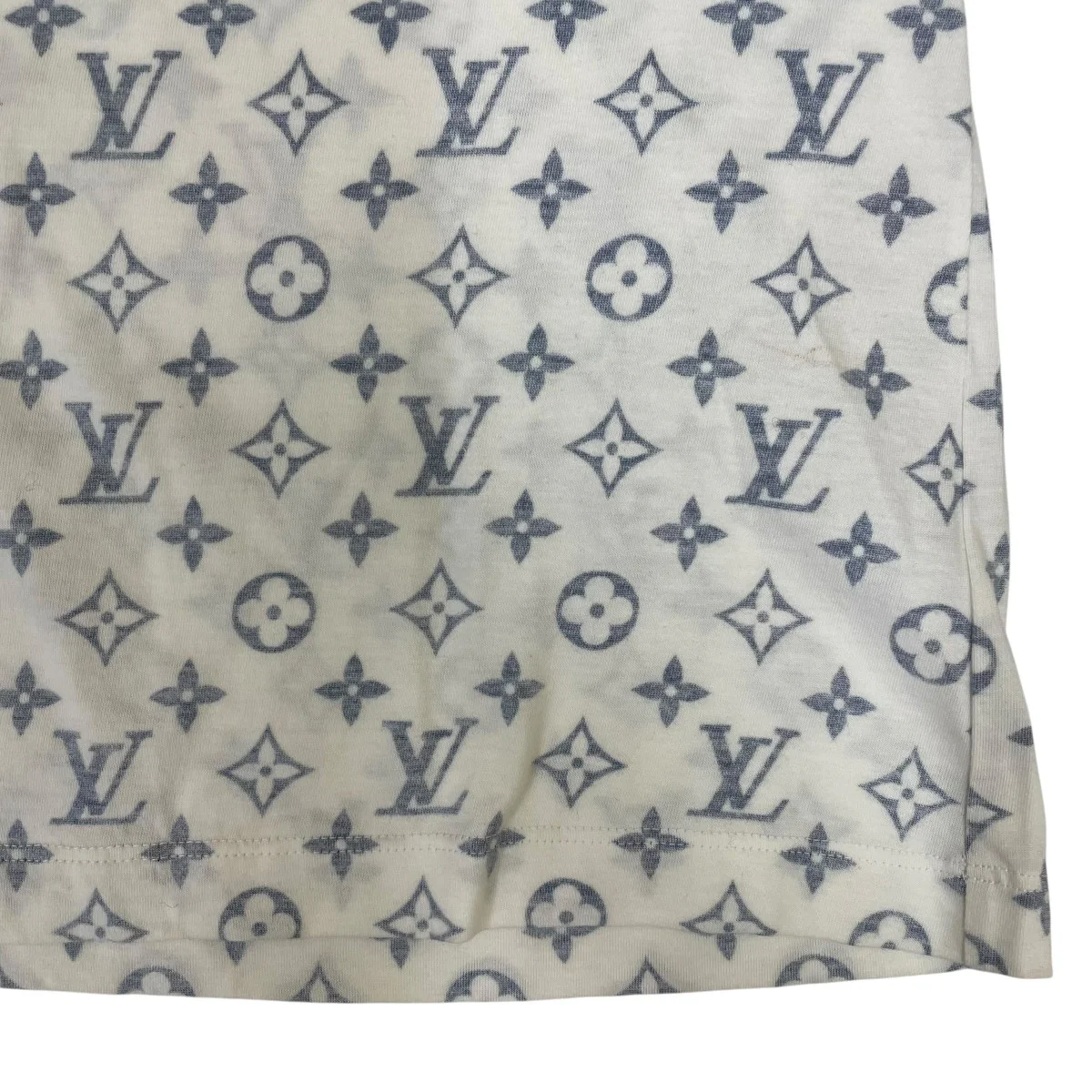 LVエスカルプリンテッドTシャツ チェーン付き 半袖Tシャツ コットンTシャツRW211W UYZ FKTS21 - Image 4