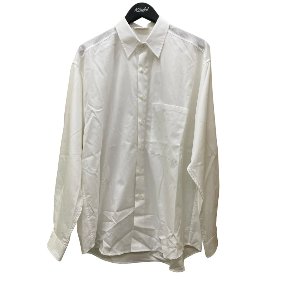 WASHED FINX TWILL BIG SHIRT長袖シャツA25AS02TN