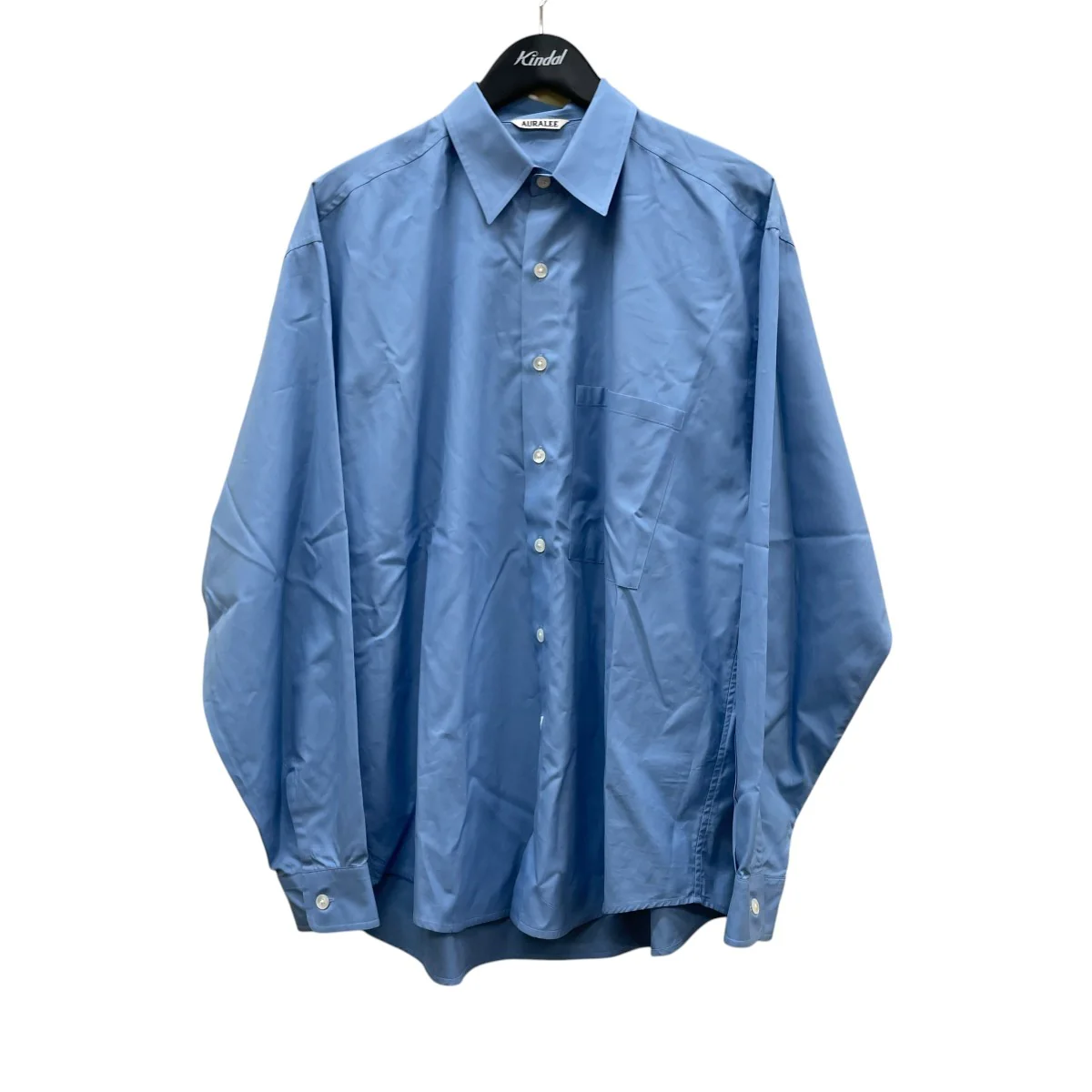 WASHED FINX TWILL BIG SHIRT長袖シャツA25AS02TN