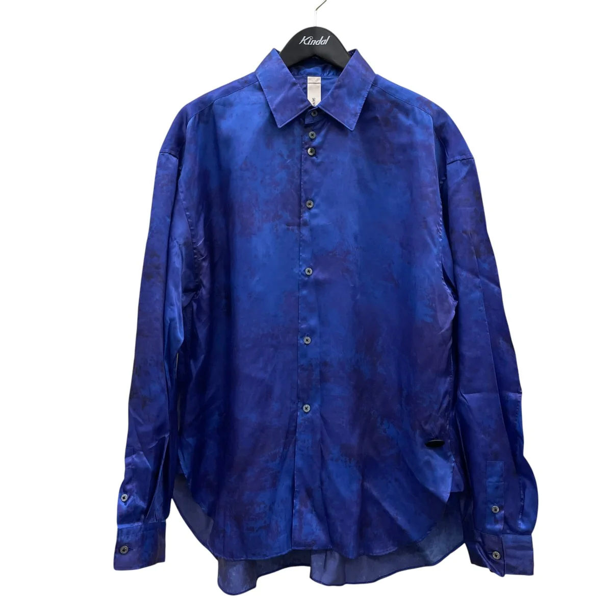 FLOWY SHIRTグラデーション タイダイ柄 長袖シャツ2601SK69