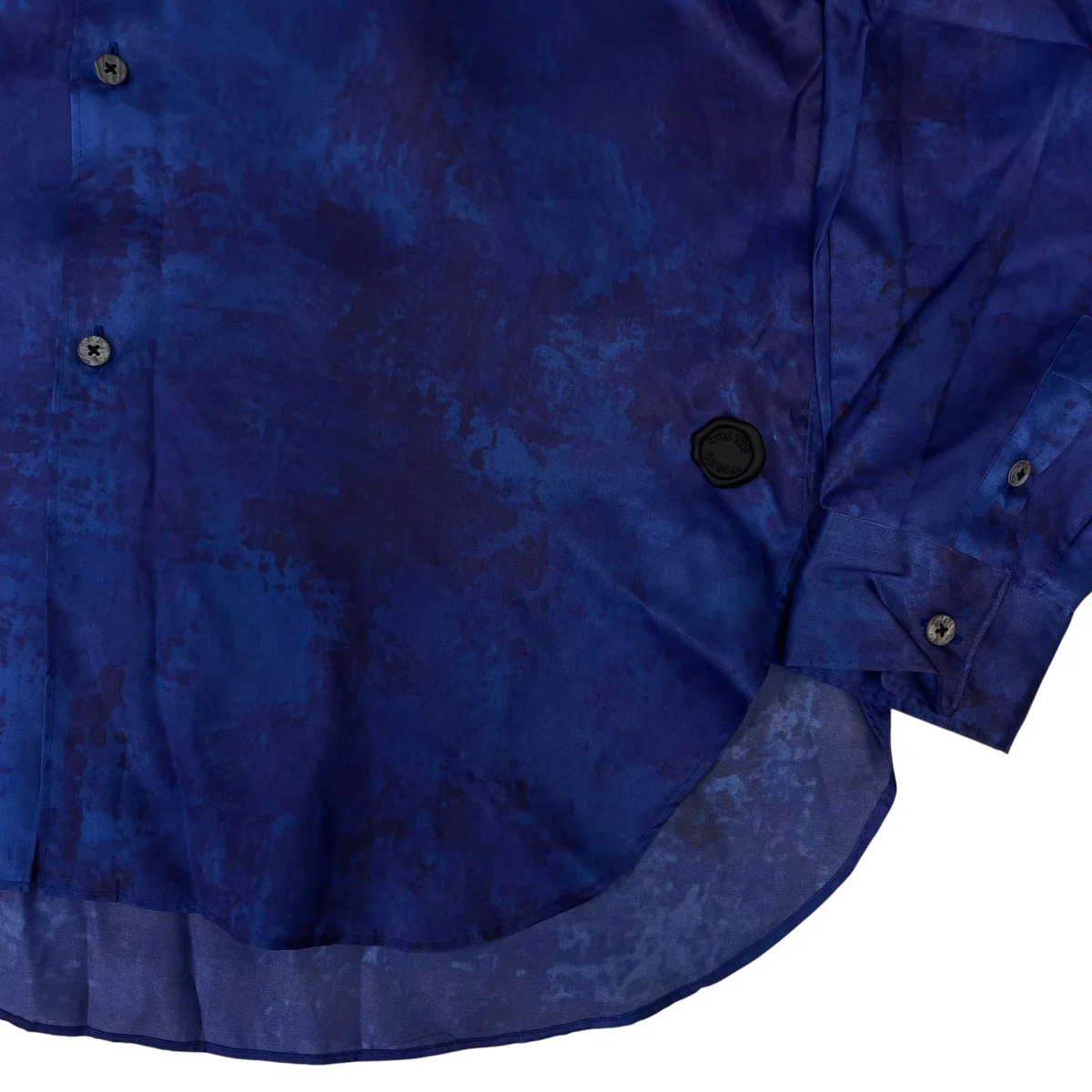 FLOWY SHIRTグラデーション タイダイ柄 長袖シャツ2601SK69 - Image 4