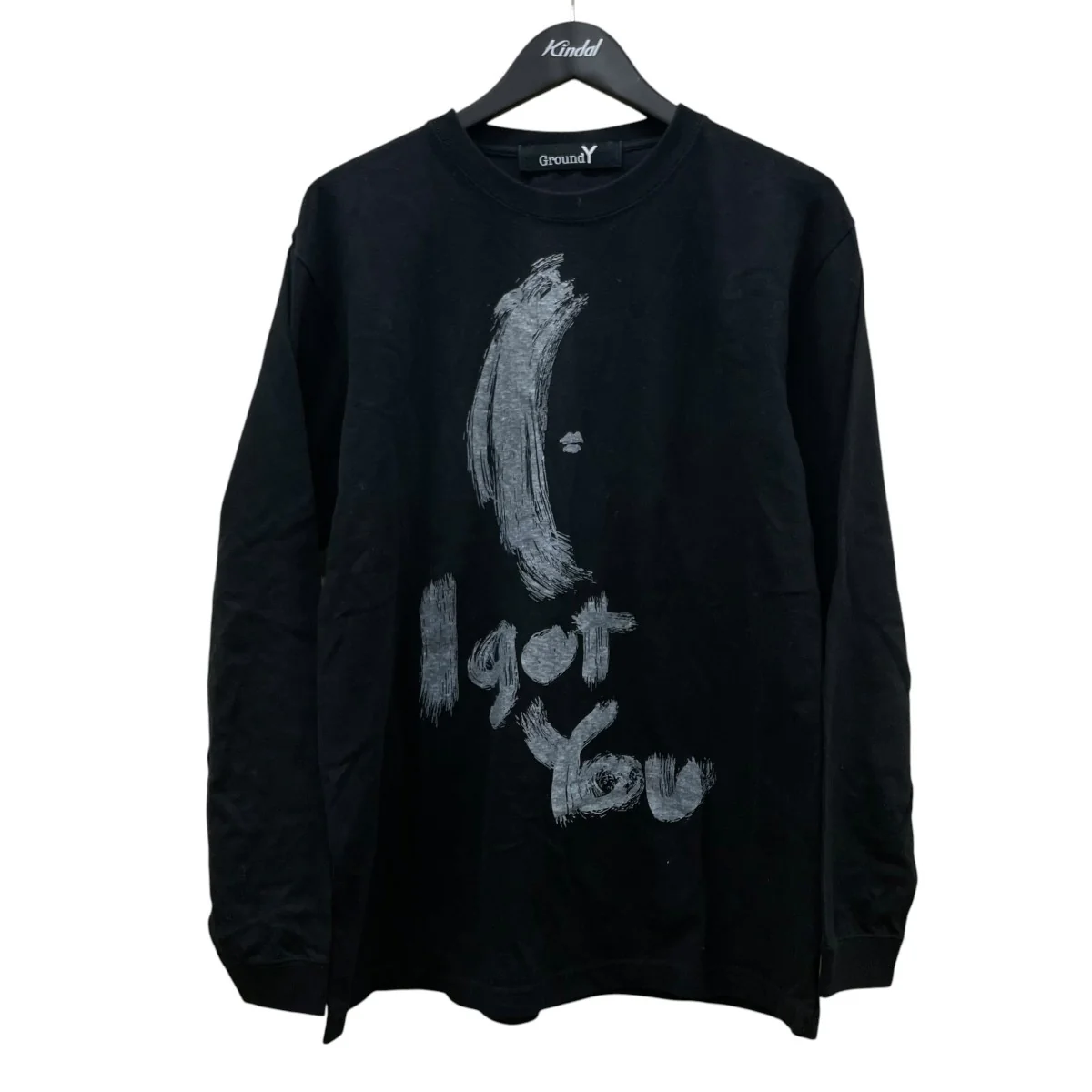 I get youグラフィック プリント 長袖Tシャツ ロングスリーブカットソー