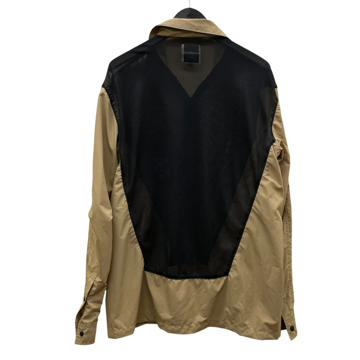 TRAPEZOID MESH SHIRTSメッシュ素材 リフレクター 切替 長袖シャツ - Image 2
