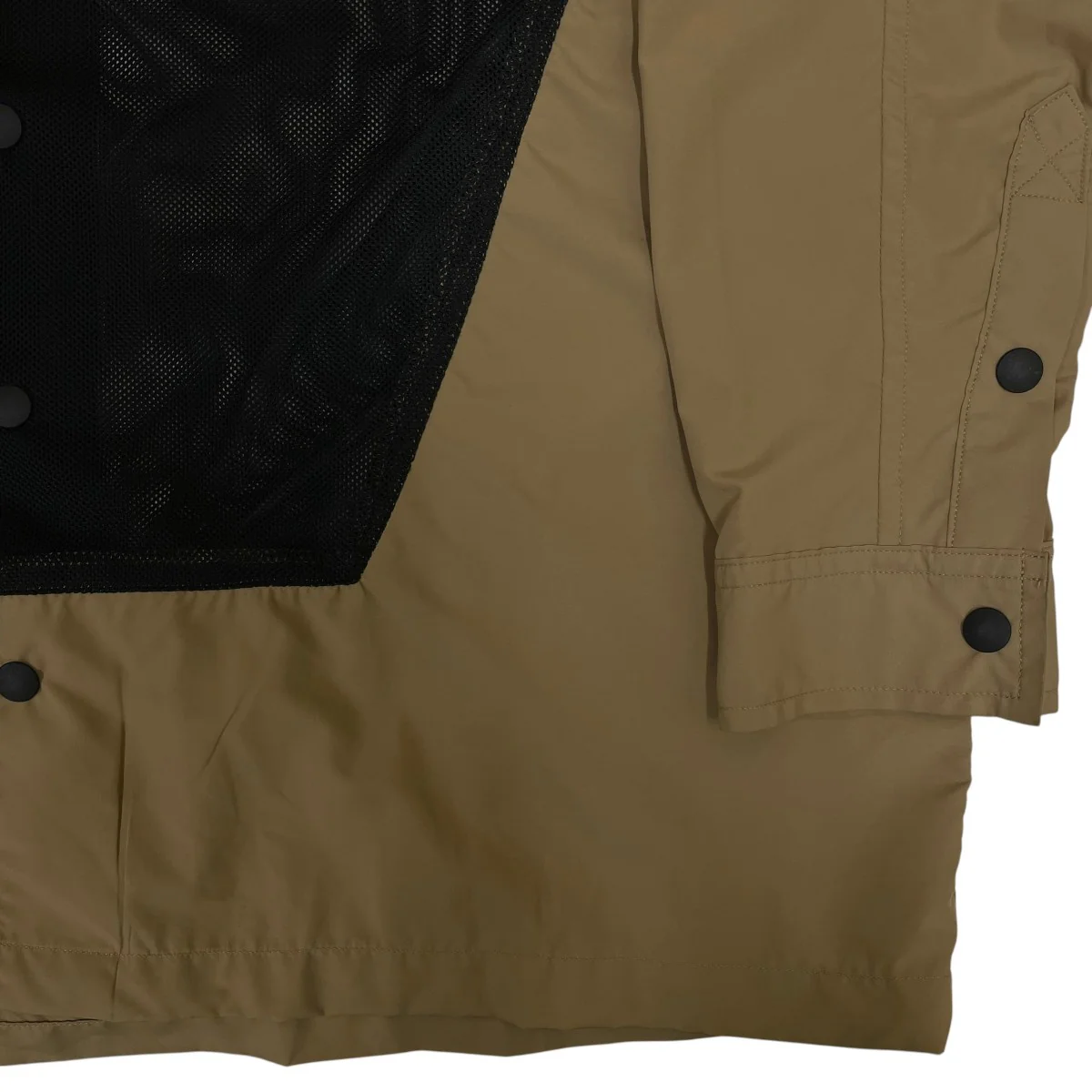TRAPEZOID MESH SHIRTSメッシュ素材 リフレクター 切替 長袖シャツ - Image 4