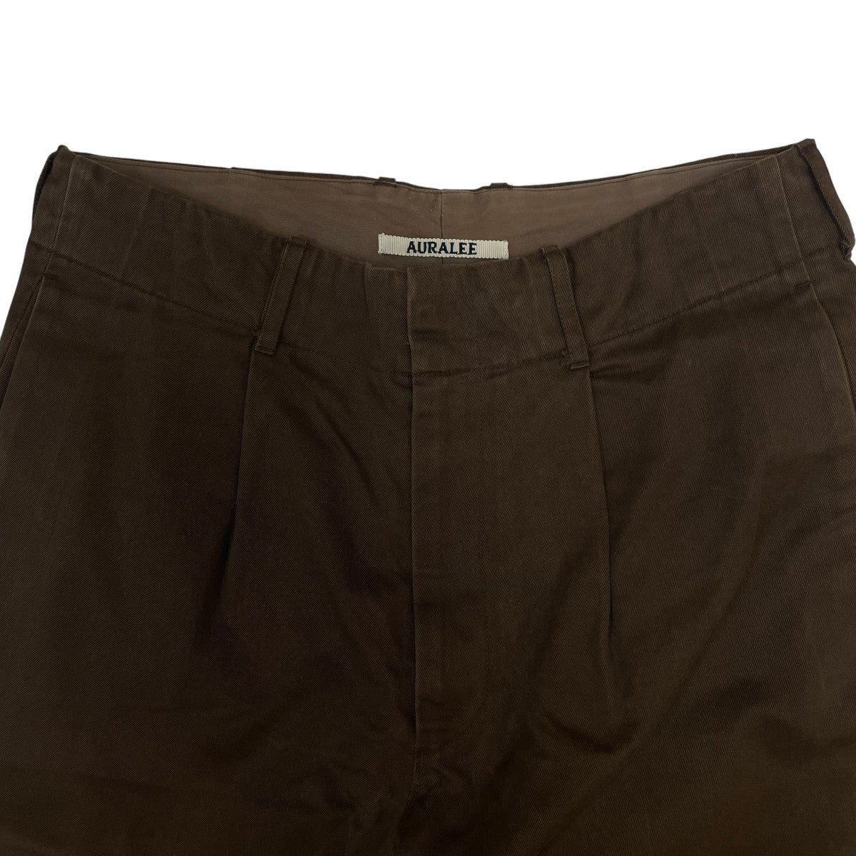 WASHED FINX CHINO TAPERED PANTS無地 ワイド チノパンツ コットンパンツA8AP02CN - Image 3