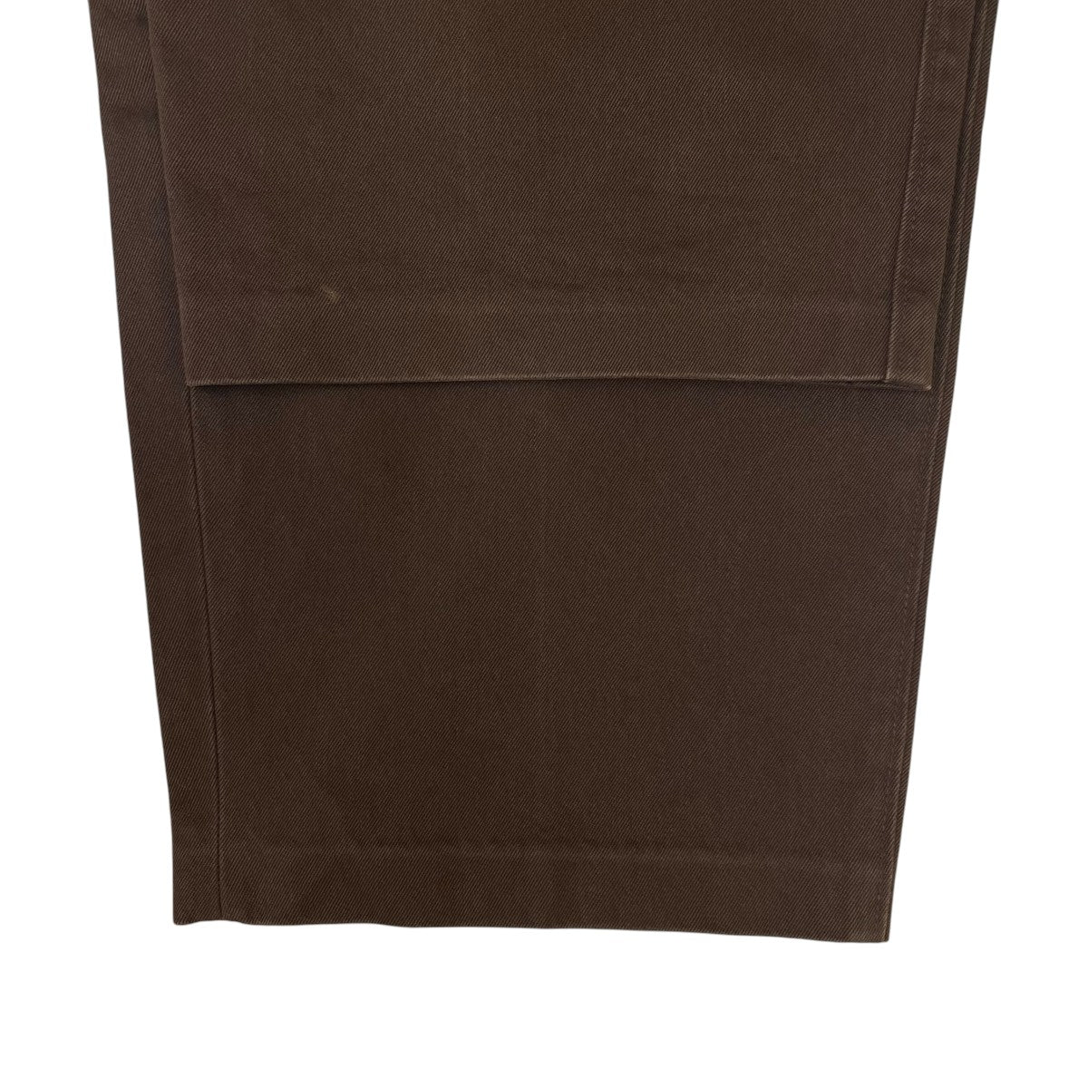WASHED FINX CHINO TAPERED PANTS無地 ワイド チノパンツ コットンパンツA8AP02CN - Image 5