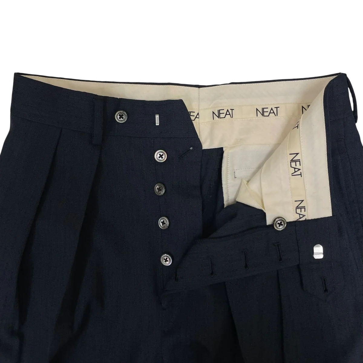 Tollegno1900(オーダーメイド品)スラックス ストレートパンツ - Image 4