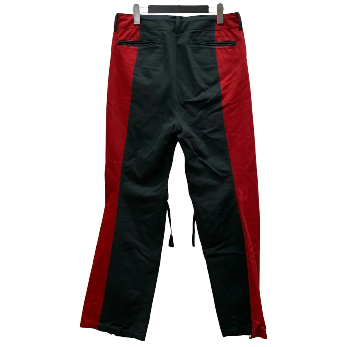 MOTORCYCLE PANTSサイドライン ストレートパンツ コットンパンツABH PT M05 - Image 2