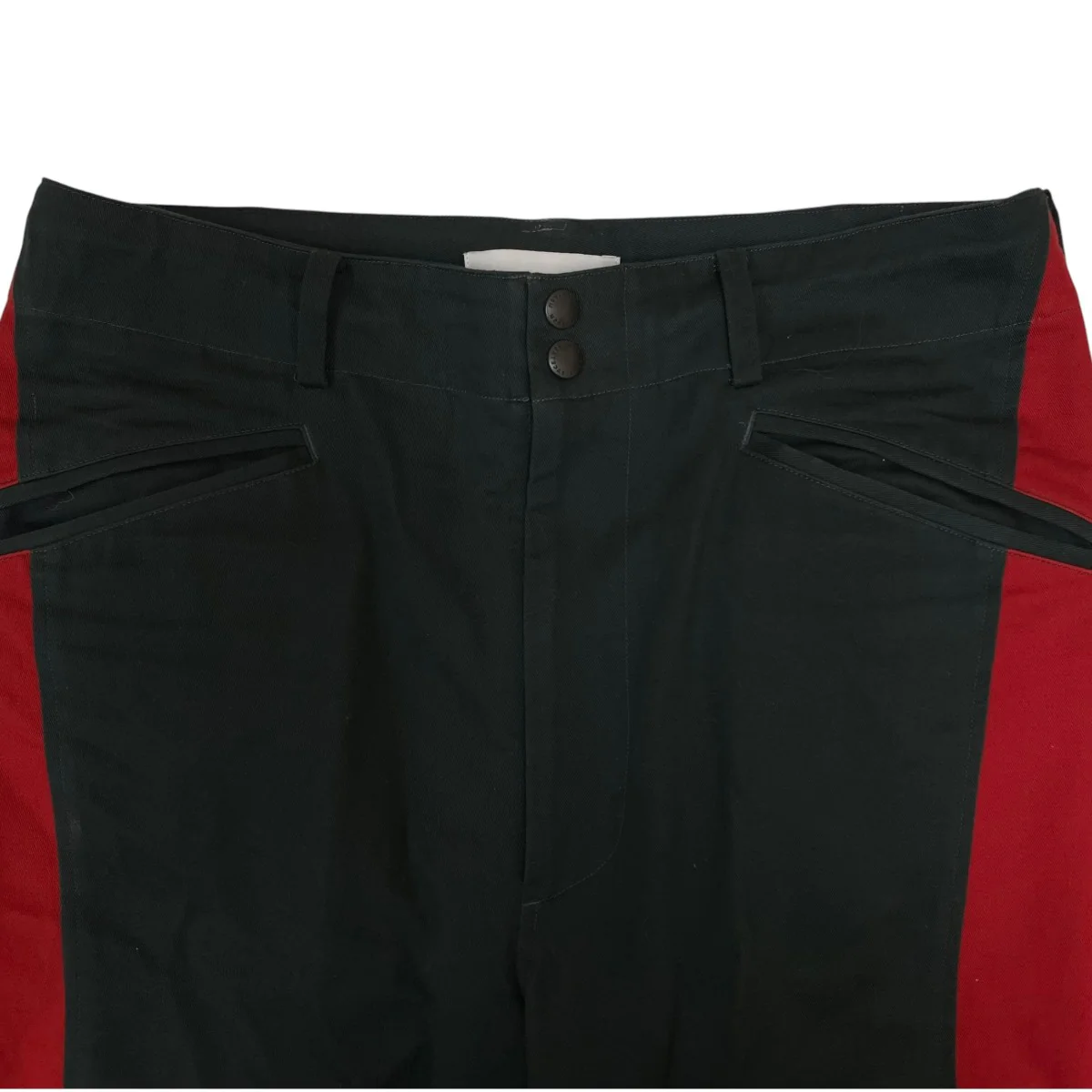 MOTORCYCLE PANTSサイドライン ストレートパンツ コットンパンツABH PT M05 - Image 3