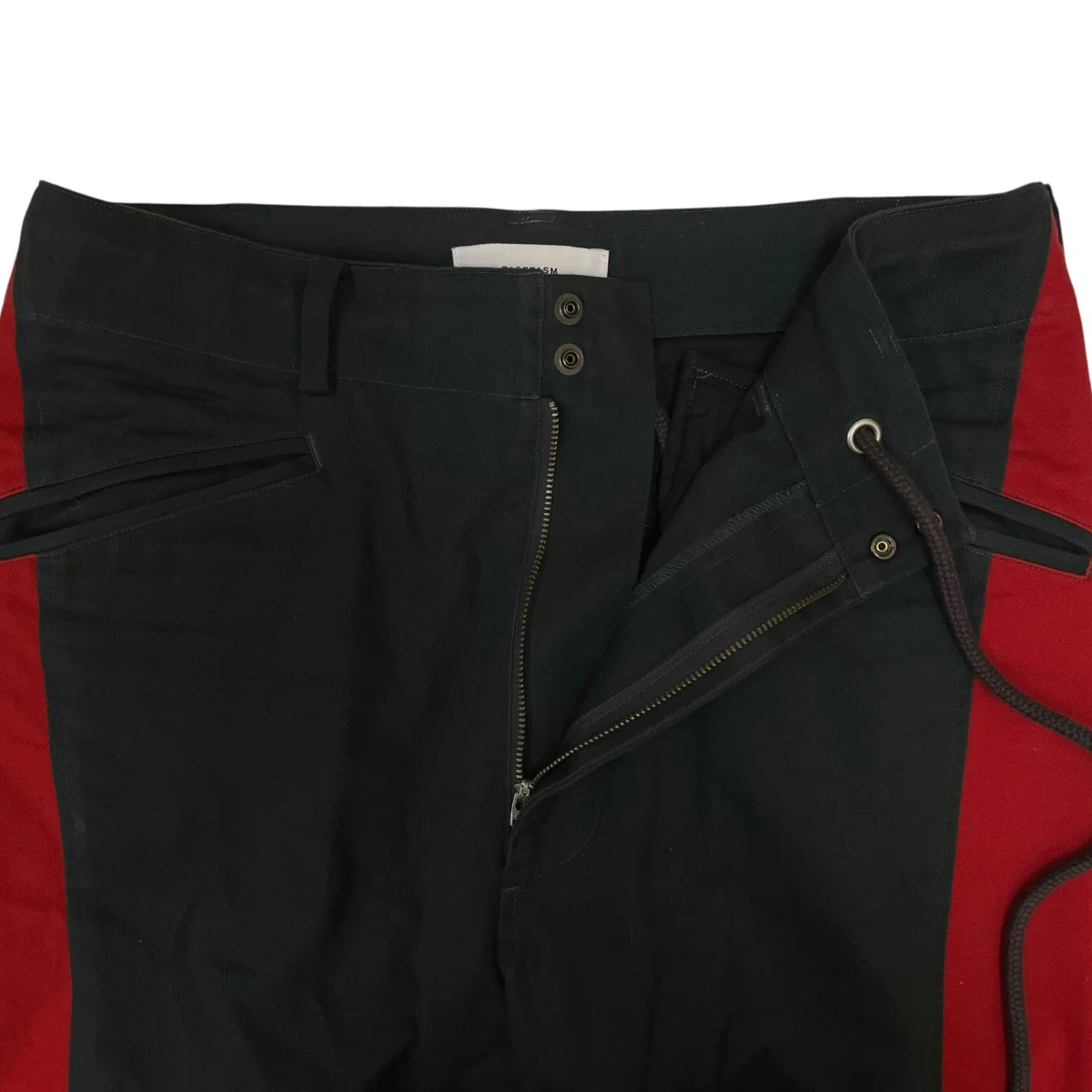 MOTORCYCLE PANTSサイドライン ストレートパンツ コットンパンツABH PT M05 - Image 4