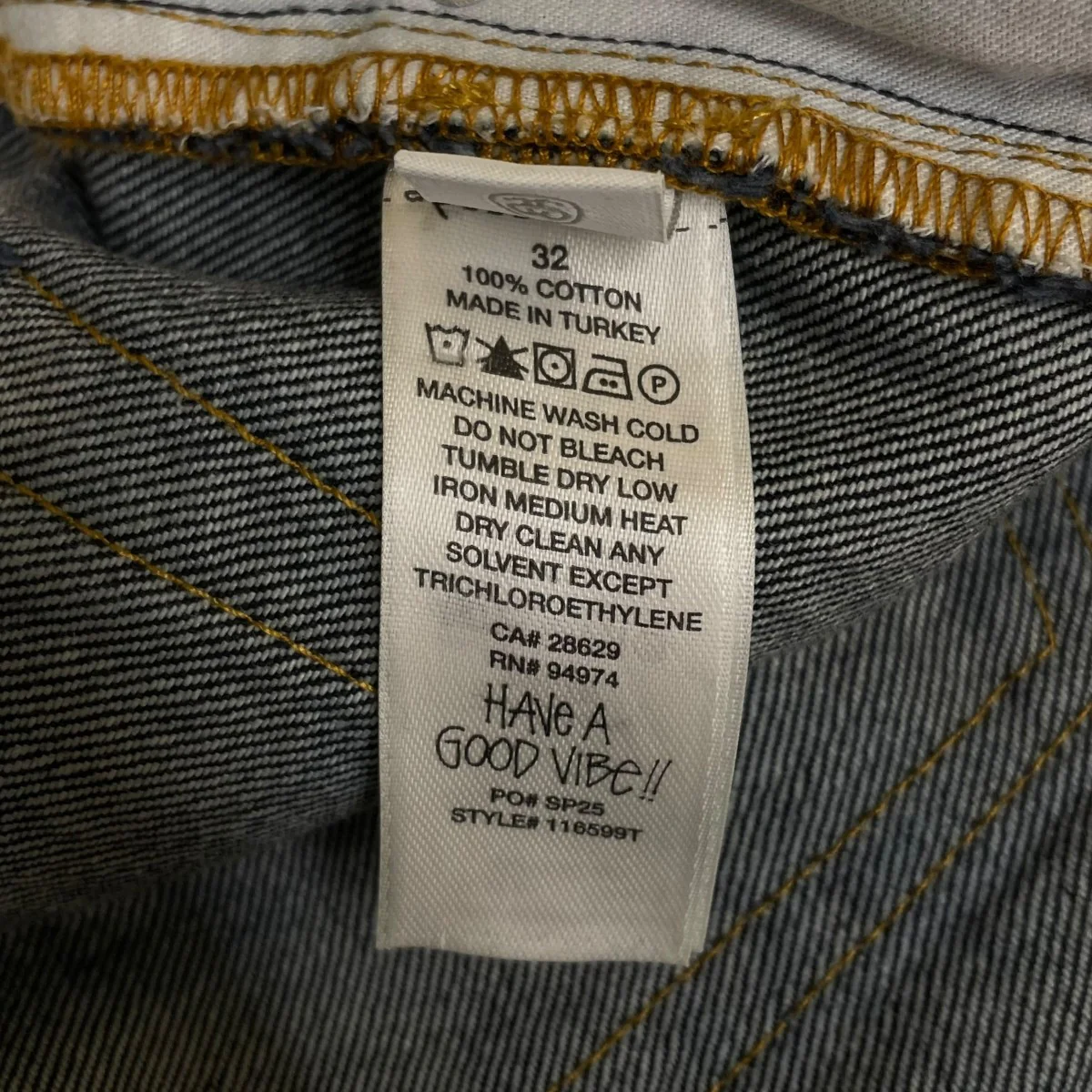 BIG OL’ JEAN DENIMワイドパンツ バギーパンツ デニムパンツ116599T - Image 6