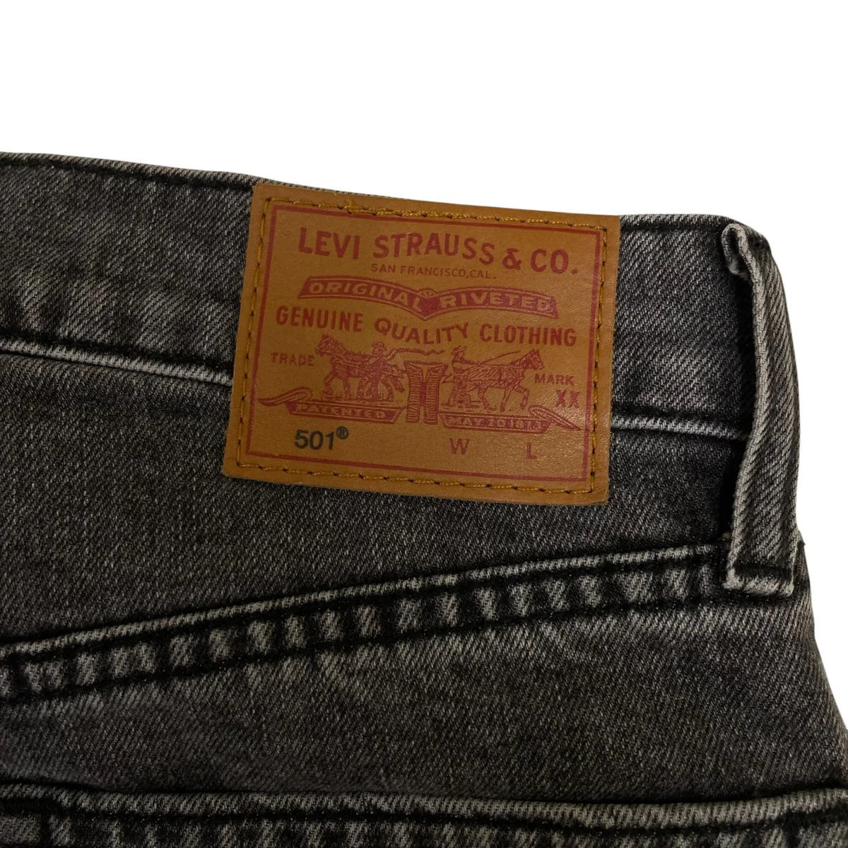 BIOTOP別注501ケミカルウォッシュ加工 デニムパンツ コットンパンツ4515036565 - Image 6