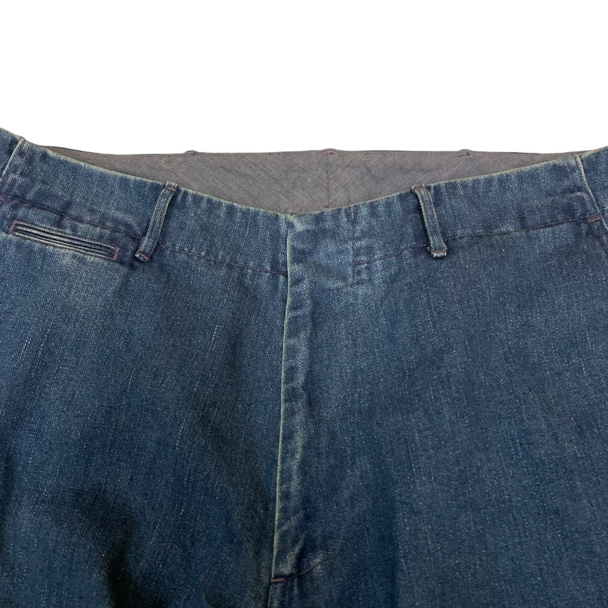 Denim Wide PantsデニムパンツSUCS134 - Image 3