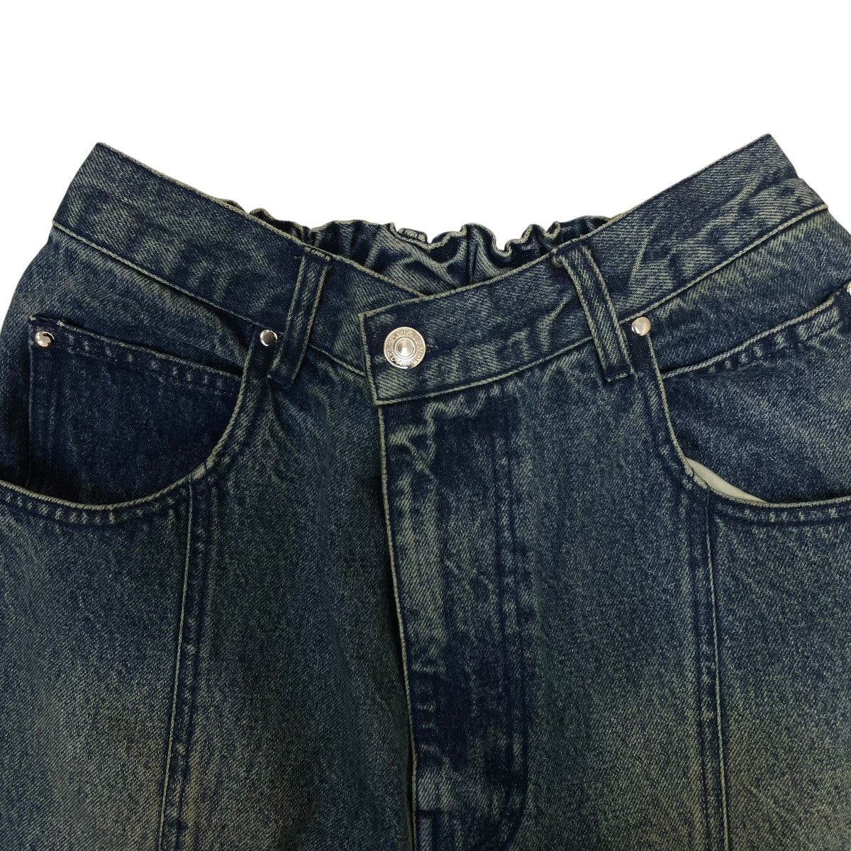 26SSAngel Fin Wide Denim Pants変形 ワイドデニムパンツ バギーパンツ26SS-0704 - Image 3