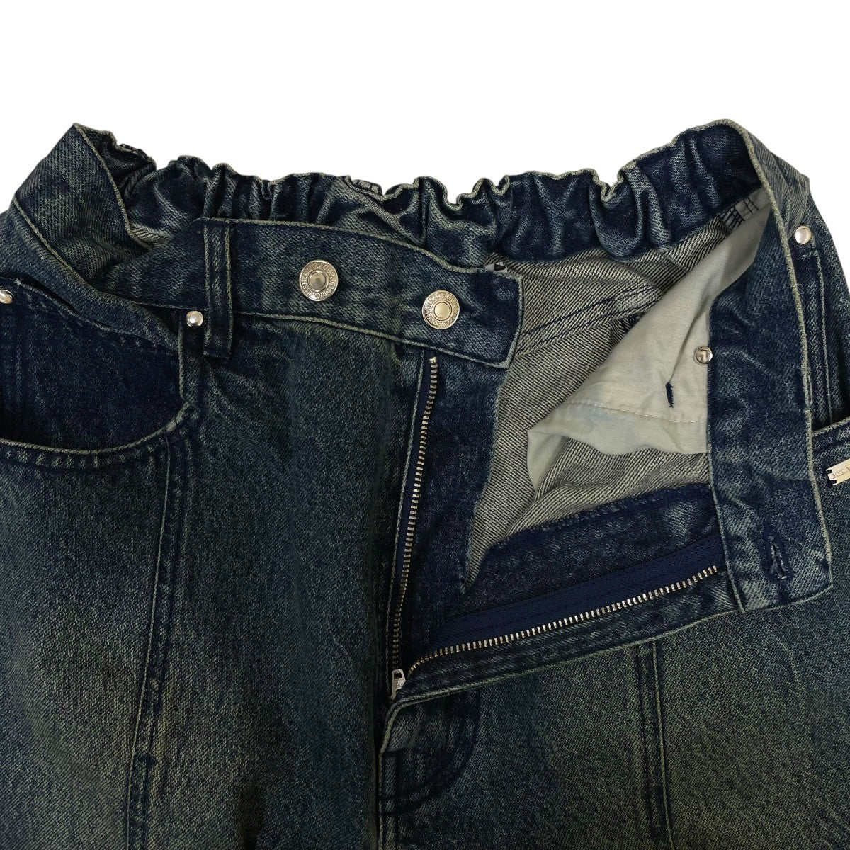 26SSAngel Fin Wide Denim Pants変形 ワイドデニムパンツ バギーパンツ26SS-0704 - Image 4
