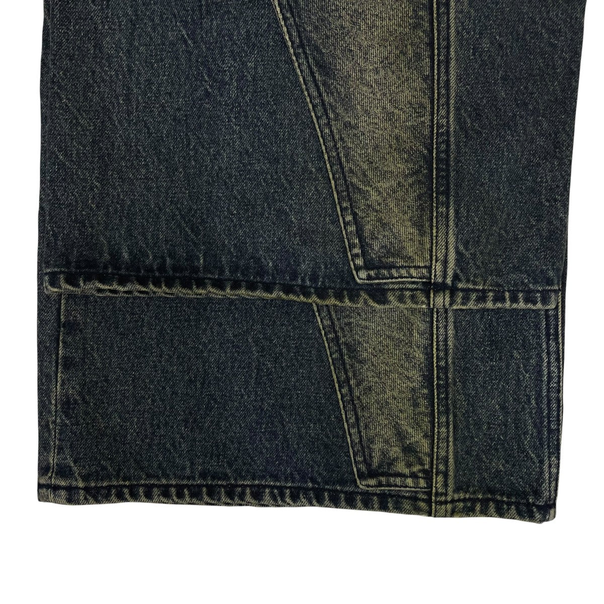 26SSAngel Fin Wide Denim Pants変形 ワイドデニムパンツ バギーパンツ26SS-0704 - Image 5