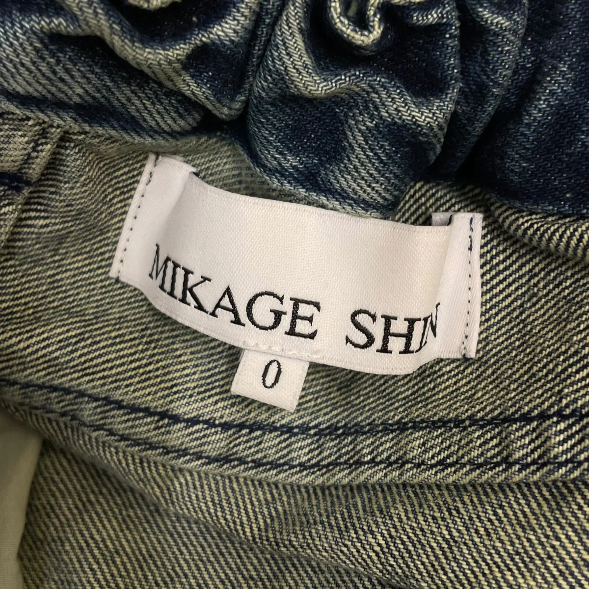26SSAngel Fin Wide Denim Pants変形 ワイドデニムパンツ バギーパンツ26SS-0704 - Image 6