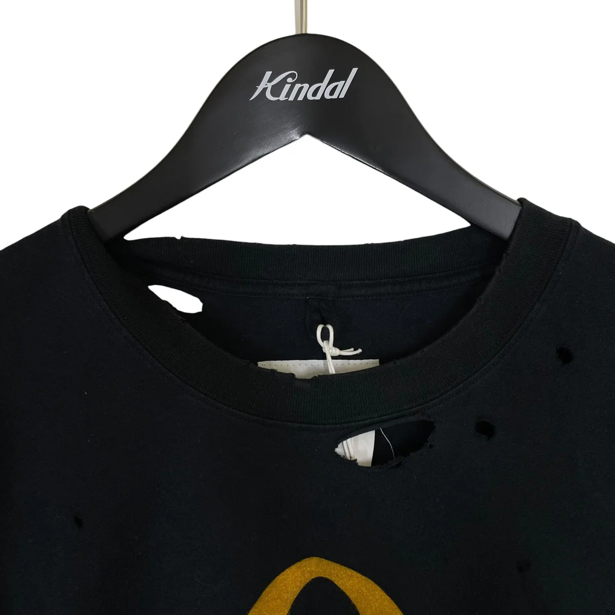 MAGNETIC LONG SLEEVE T-SHIRTプリント ダメージ加工 長袖Tシャツ コットンTシャツ24AW35CS338 - Image 3