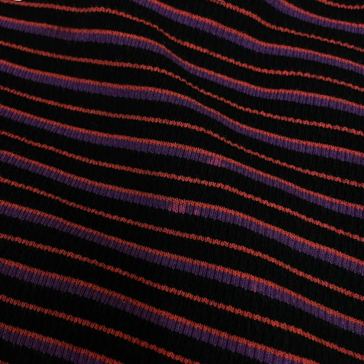 couple border embroidery tee刺繍 ボーダー コットン 長袖スウェット ロングスリーブカットソー22SS C-10 - Image 9