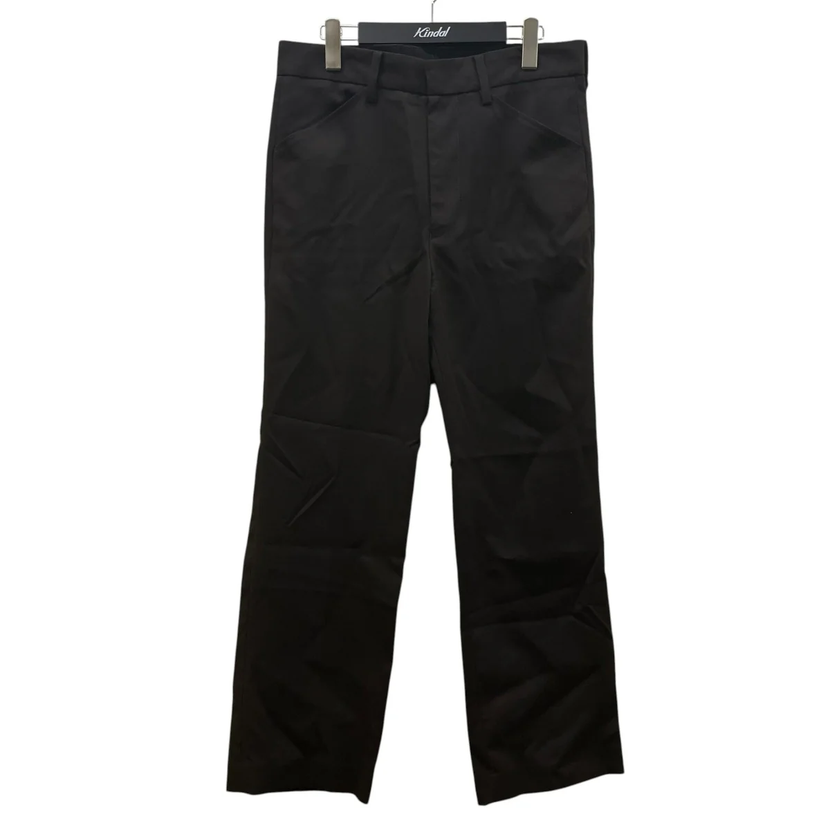 COTTON GABARDINE - NO TUCK PANTSスラックス コットンパンツ22FCG04
