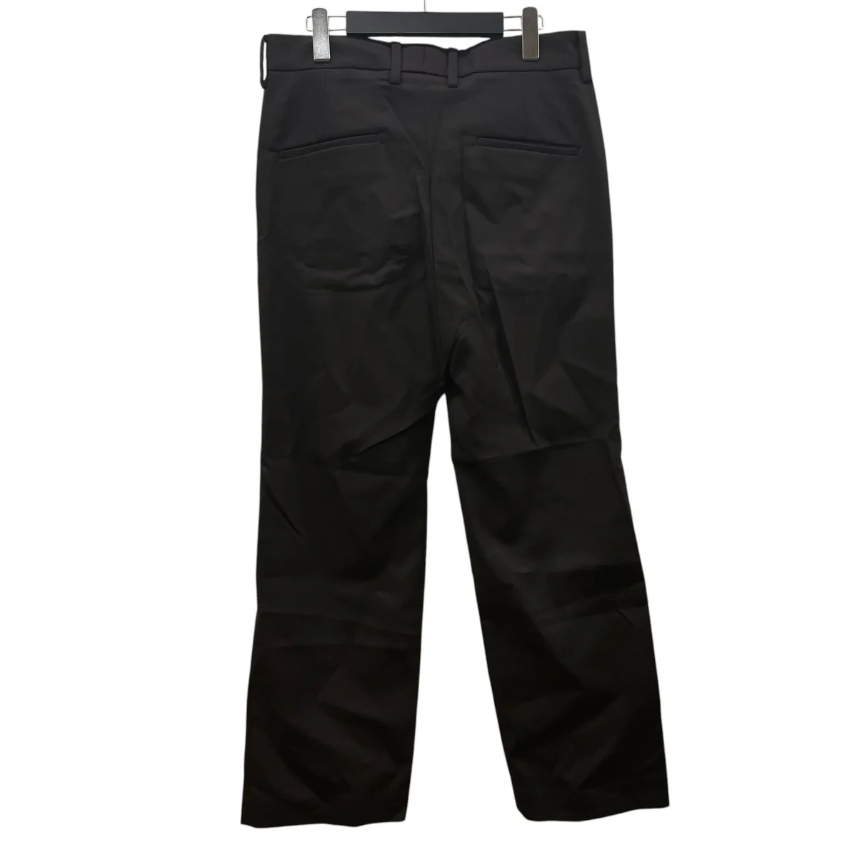 COTTON GABARDINE - NO TUCK PANTSスラックス コットンパンツ22FCG04 - Image 2