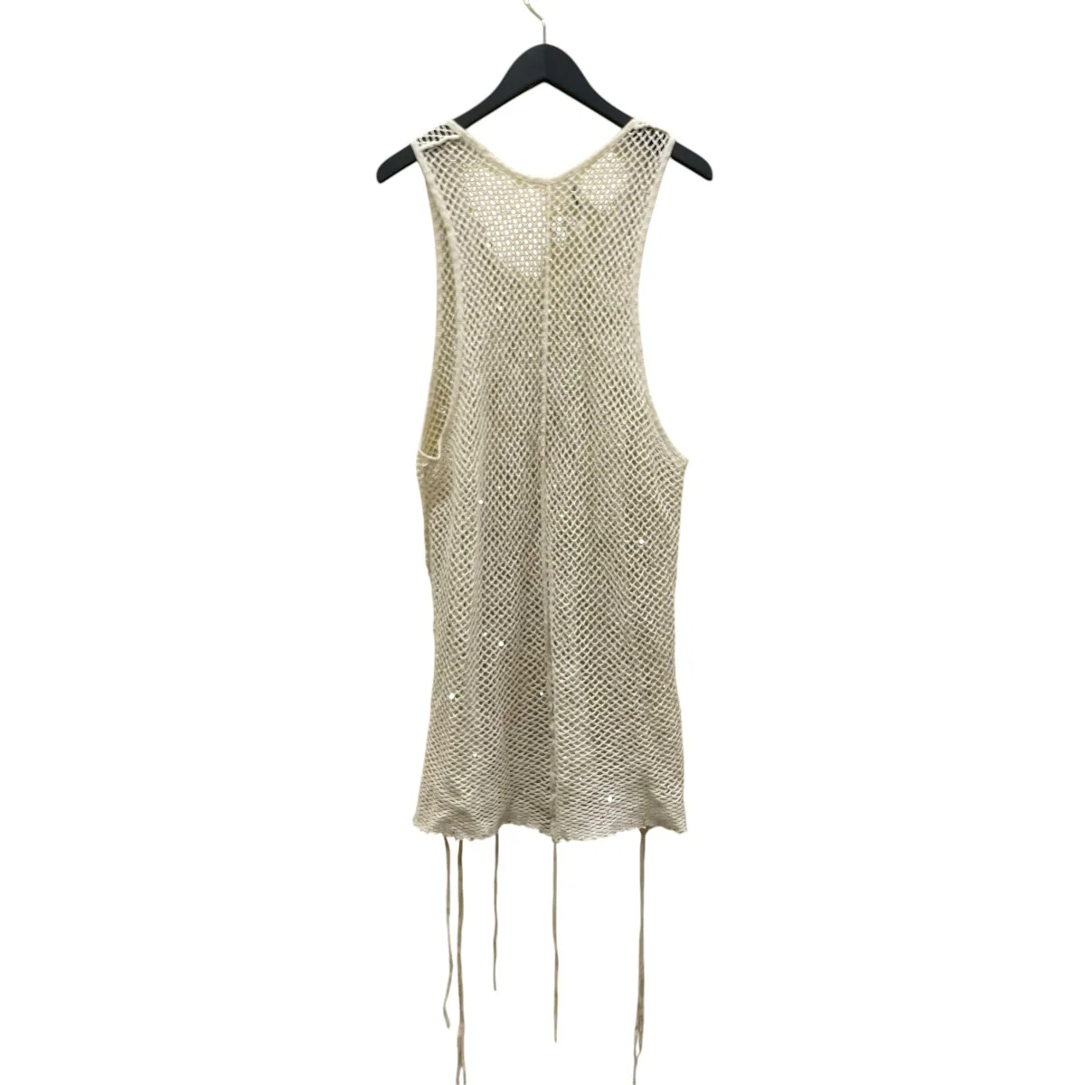 SEQUIN MESH TANK TOPタンクトップMID24SS-CU09 - Image 2