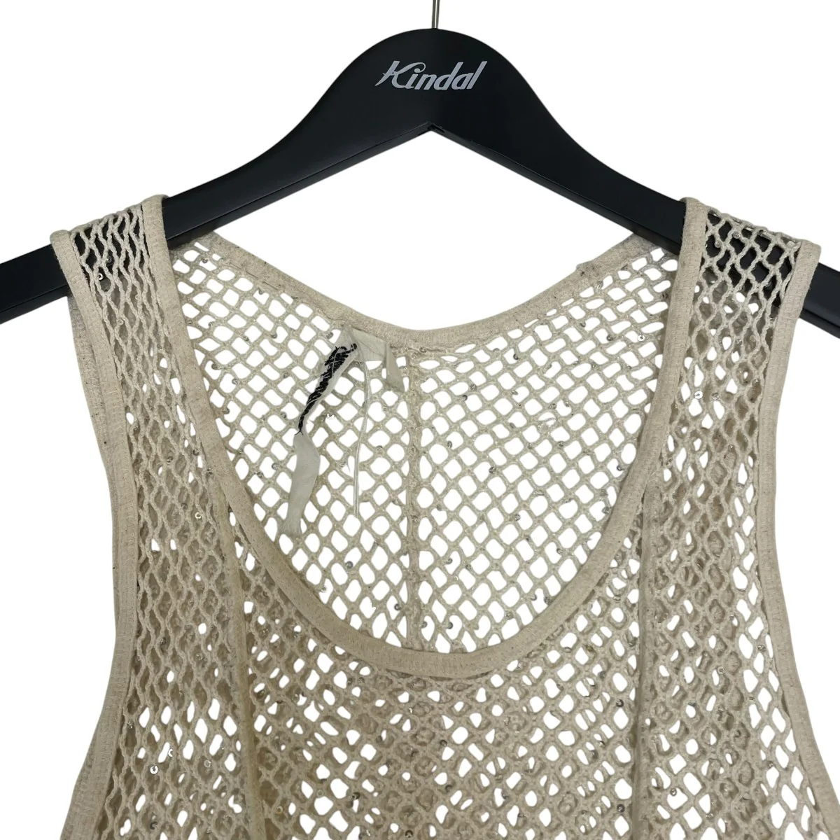 SEQUIN MESH TANK TOPタンクトップMID24SS-CU09 - Image 3