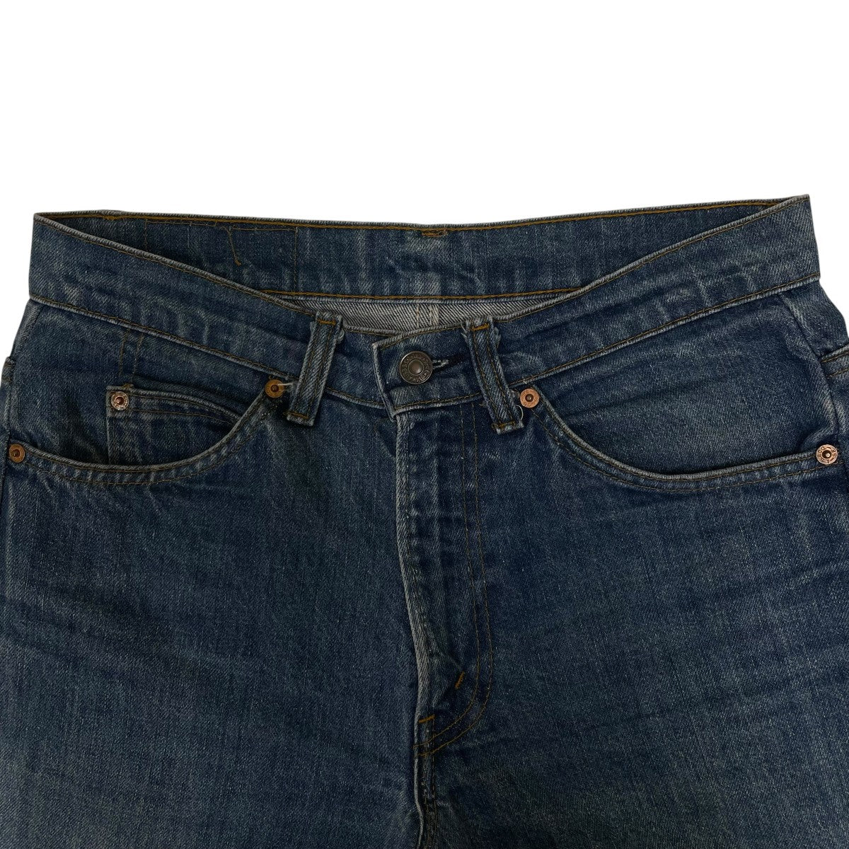 517 80s オレンジタブデニムパンツ ストレートパンツ コットンパンツ - Image 3