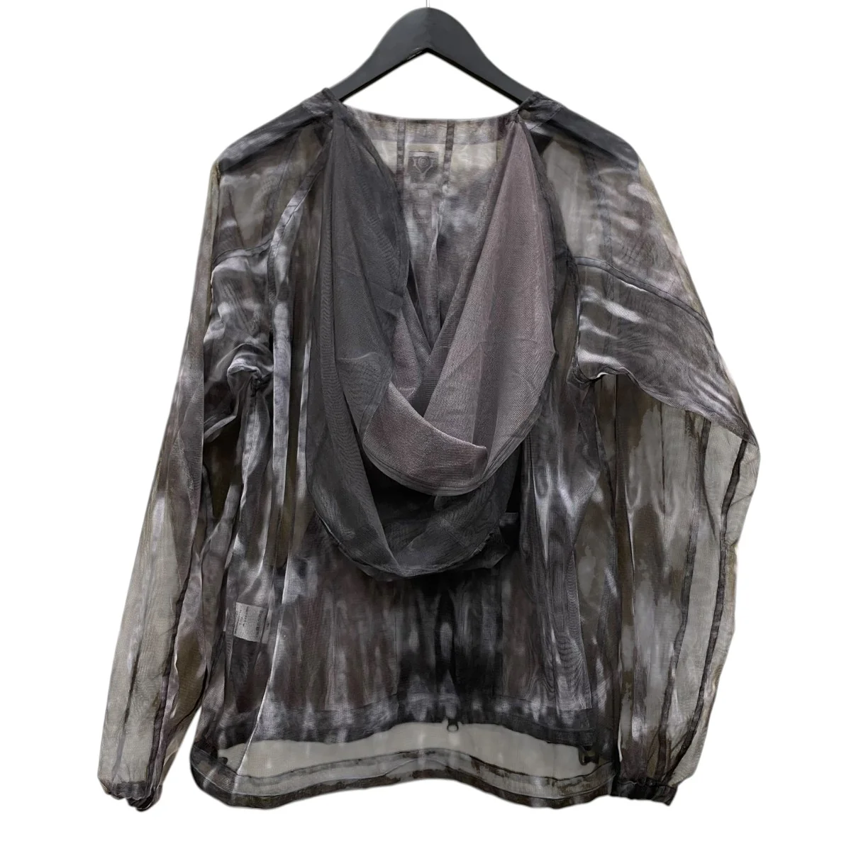 Bush Hoodie S Polyester総柄 メッシュ ジップパーカーEJ933 - Image 2