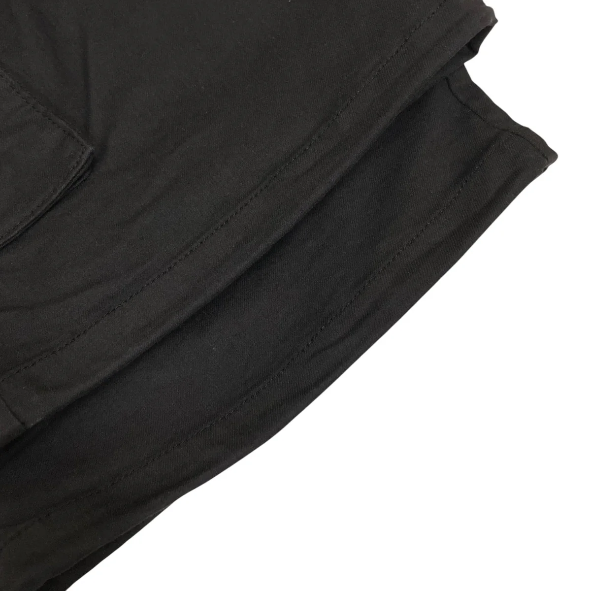 STRETCH TWILL ZIP W-POCKET WIDE PANTSカーゴパンツ24A PTL013 DS - Image 4