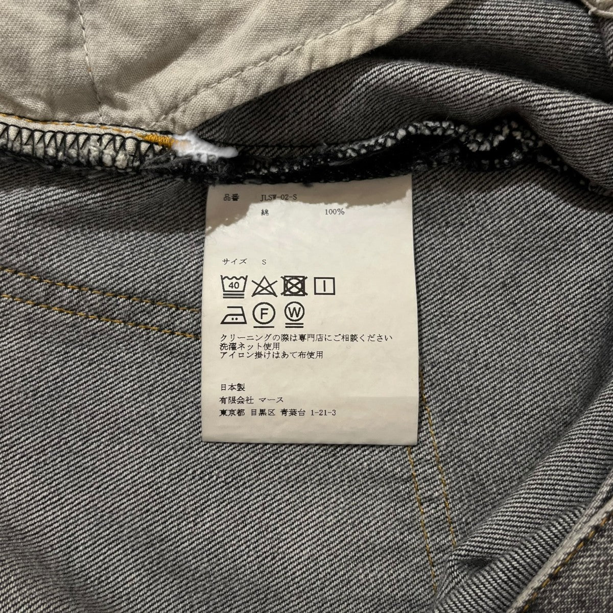 WASHED DENIM WIDE PANTSデニムパンツJLSW-02-S - Image 8