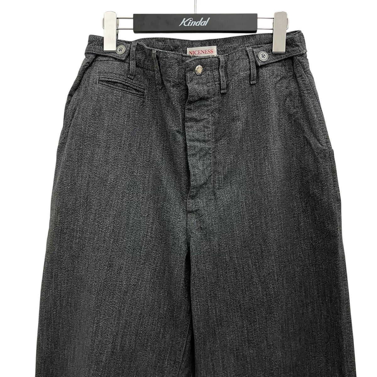 26SS【S．BLISS】ツイステッドシャンブレーユーティリティパンツNN-2402T17 - Image 3