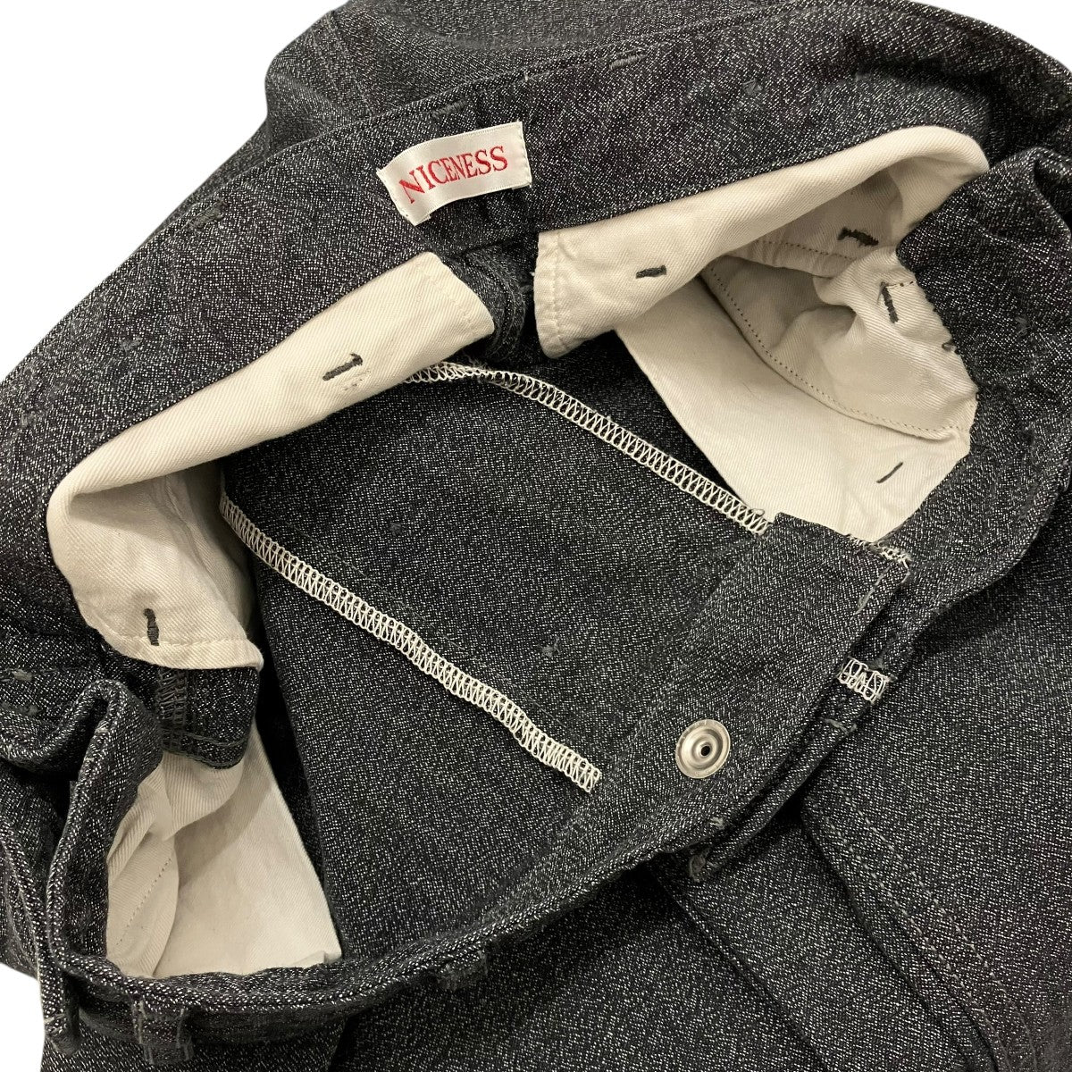 26SS【S．BLISS】ツイステッドシャンブレーユーティリティパンツNN-2402T17 - Image 6